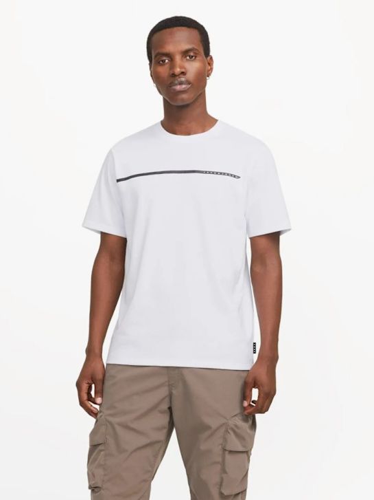 JACK & JONES Maglietta Bianco 83299 1