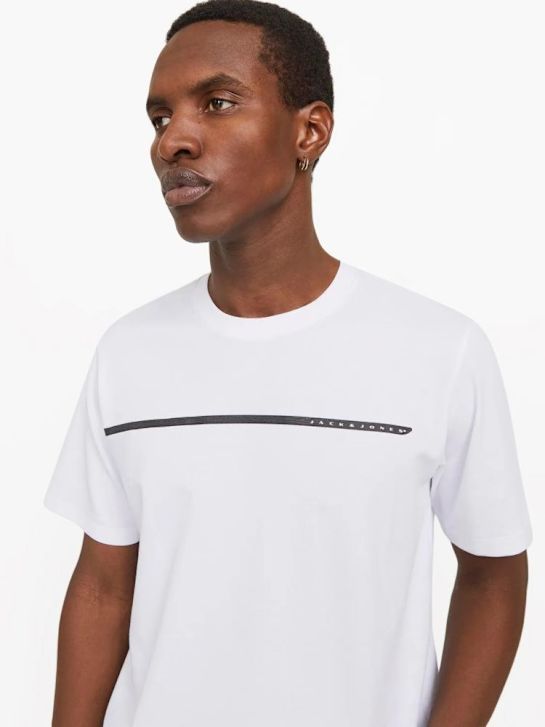 JACK & JONES Maglietta Bianco 83299 4