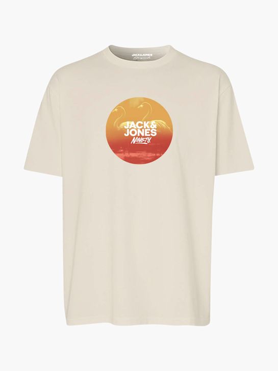 JACK & JONES Tee-shirt Blanc 83302 1