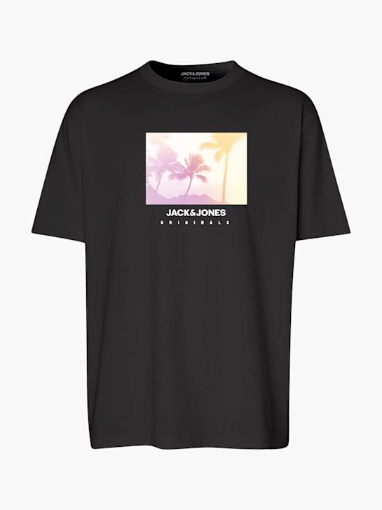 JACK & JONES T-Shirt Schwarz 83303 1