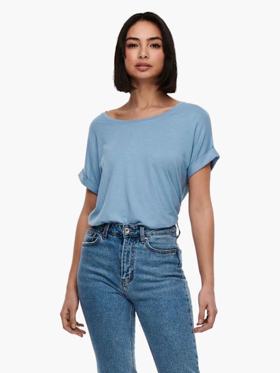 ONLY Tee-shirt Bleu clair 83310 1