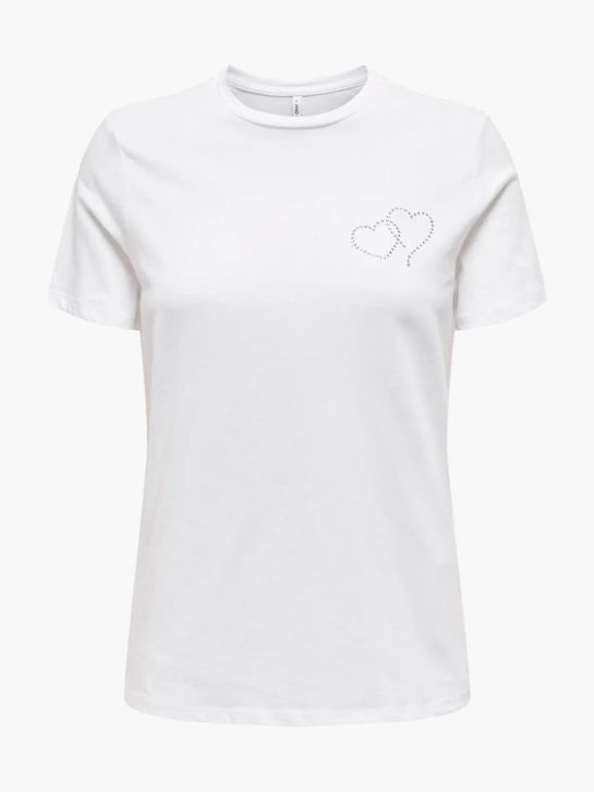 ONLY T-Shirt Weiss 83326 3