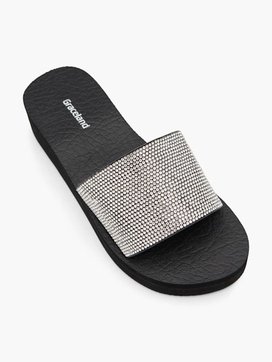 Graceland Chaussons Argent 62896 2