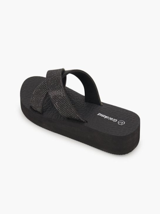 Graceland Badeschuh & Slider Schwarz 82168 4