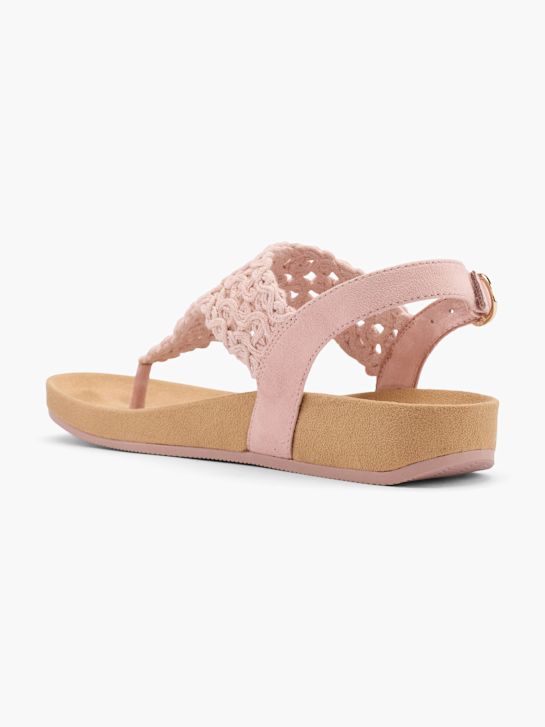 Graceland Sandalen-Zehentrenner Pink 62184 3