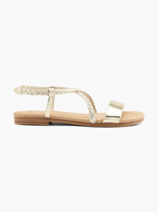 Graceland Sandale Gold 62187 1