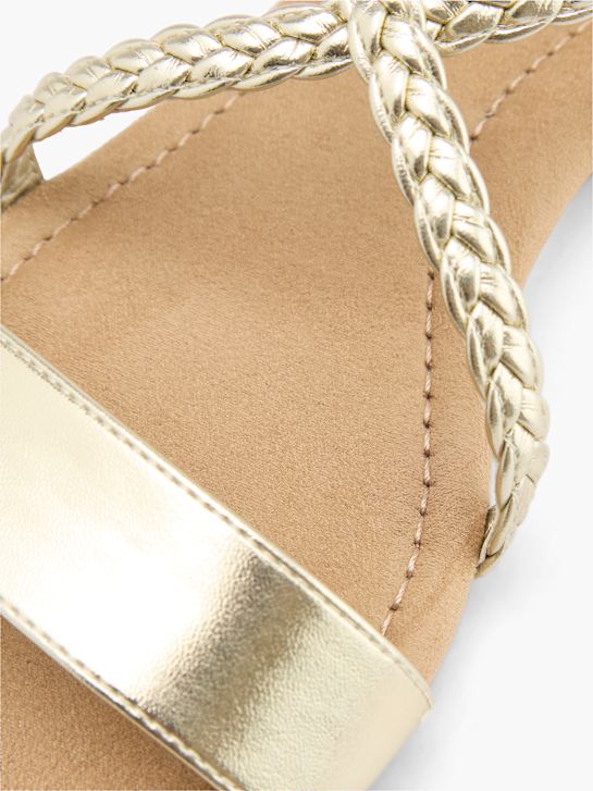 Graceland Sandale Gold 62187 5