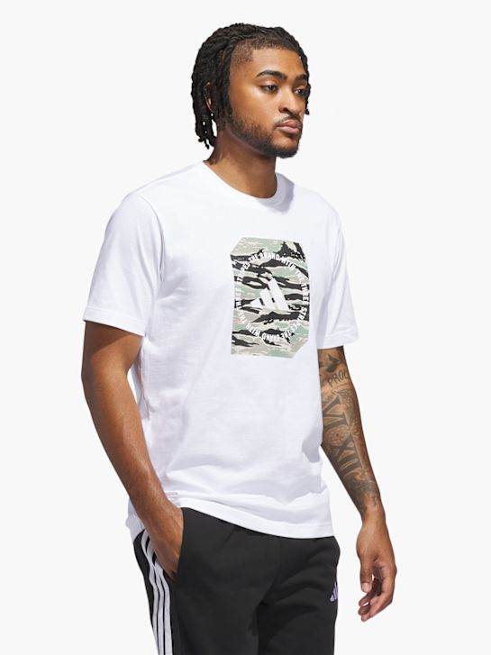 adidas Tee-shirt Blanc 82222 3