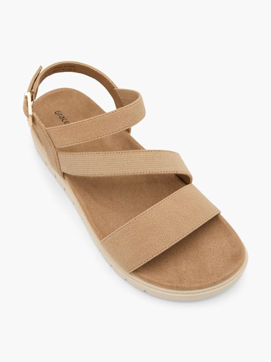 Graceland Sandale Beige 62488 2
