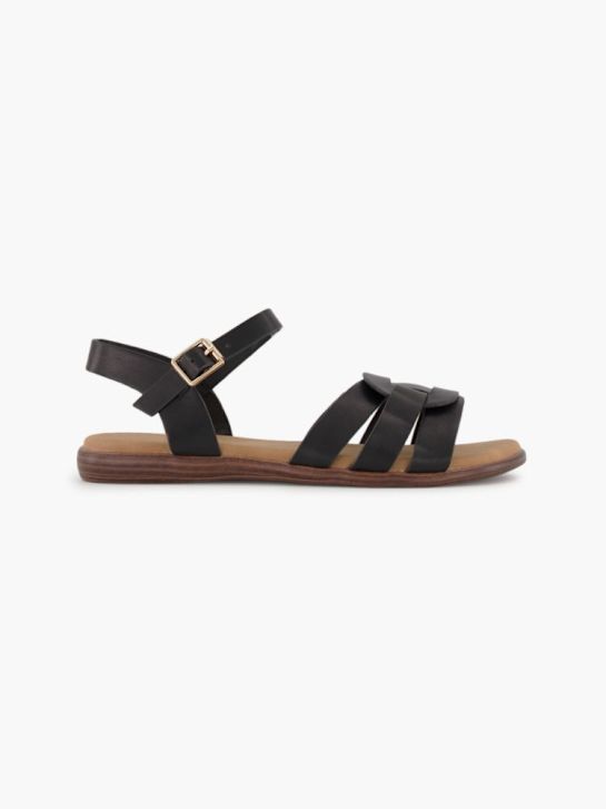Graceland Sandale Noir 82253 1