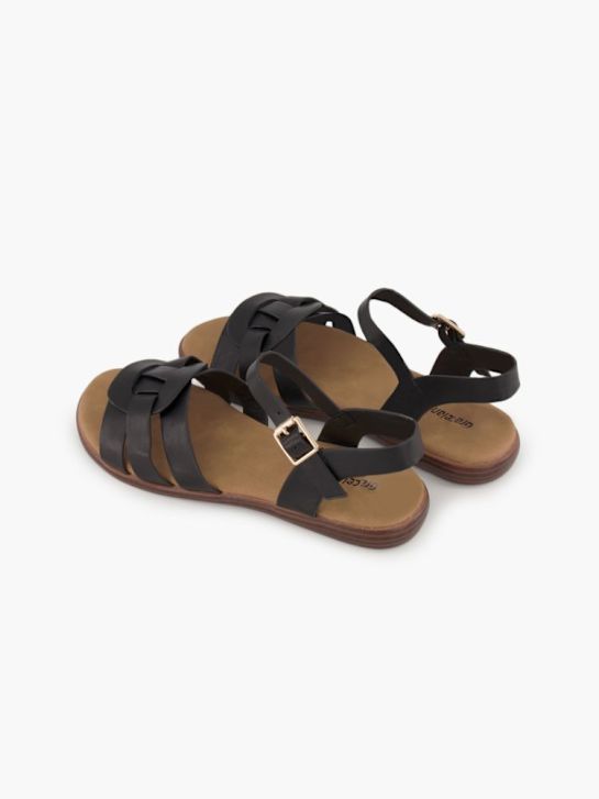 Graceland Sandale Noir 82253 4