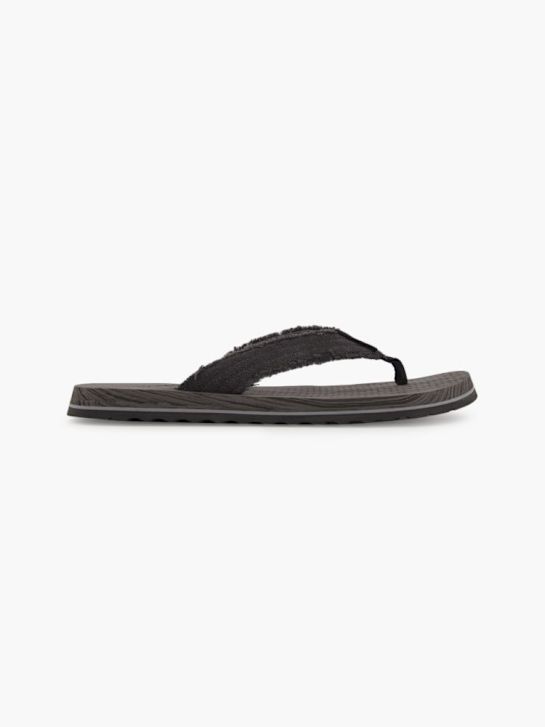 Skechers Pantoletten-Zehentrenner Schwarz | Dosenbach
