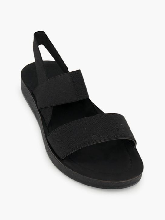 Graceland Sandale Noir 82274 5