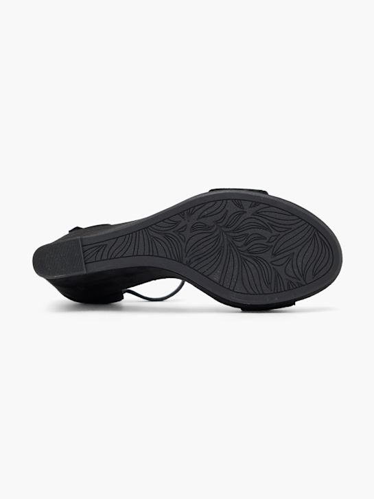 5th Avenue Sandale Schwarz 62948 4