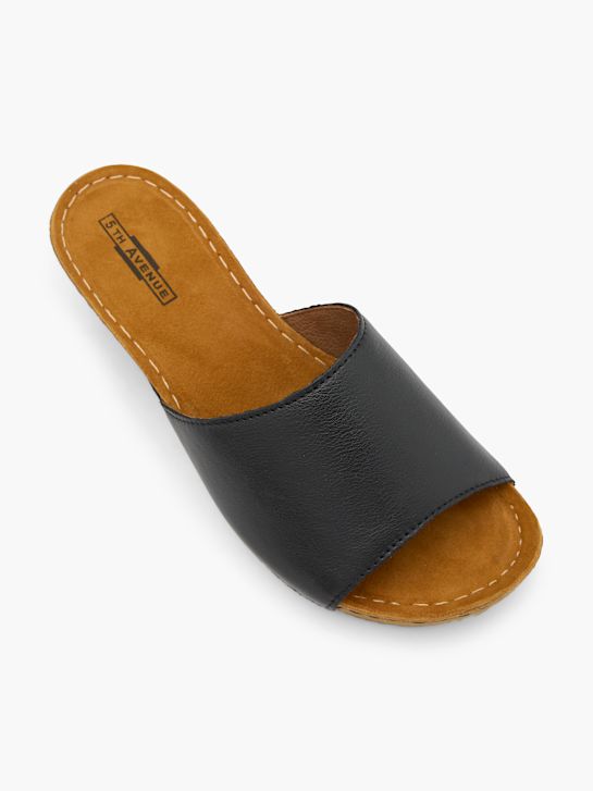 5th Avenue Claquettes Noir 62954 2