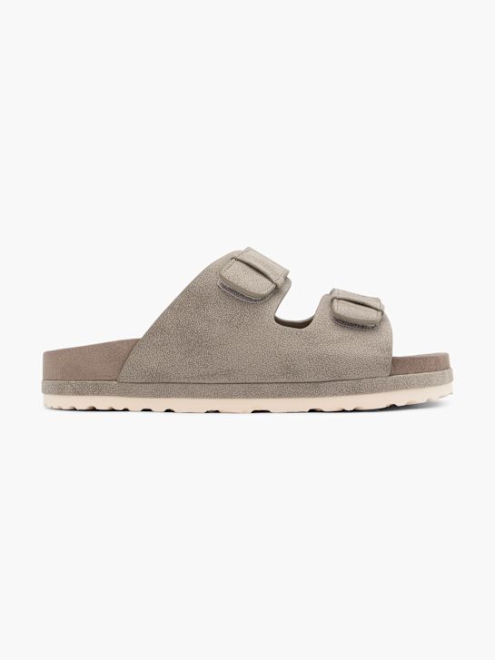 Bench Flache Pantolette Grau 63026 1
