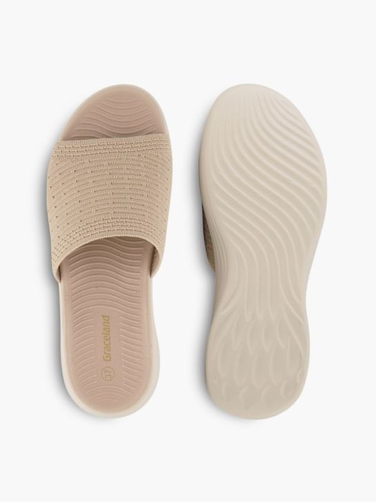 Graceland Claquettes Beige 82385 3