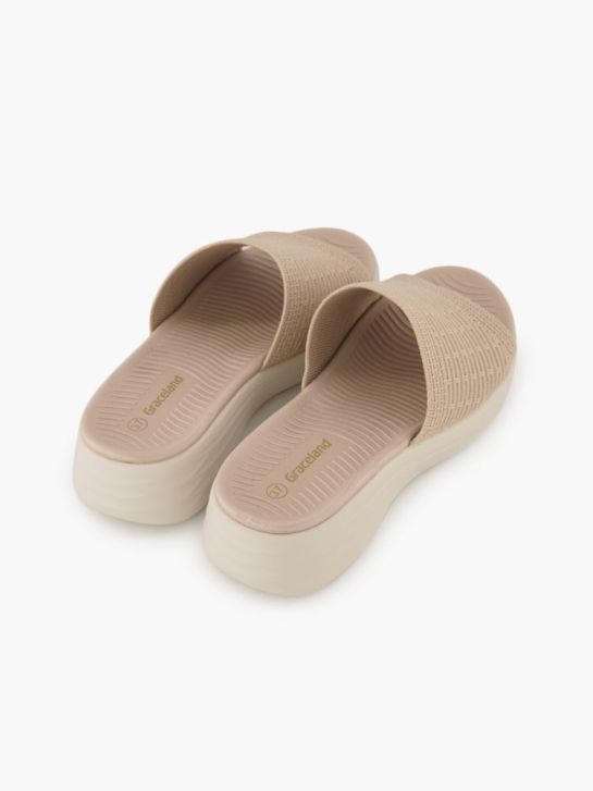 Graceland Ciabatte da piscina Beige 82385 4
