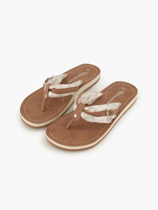 Tamaris Chaussons Crème 82423 5