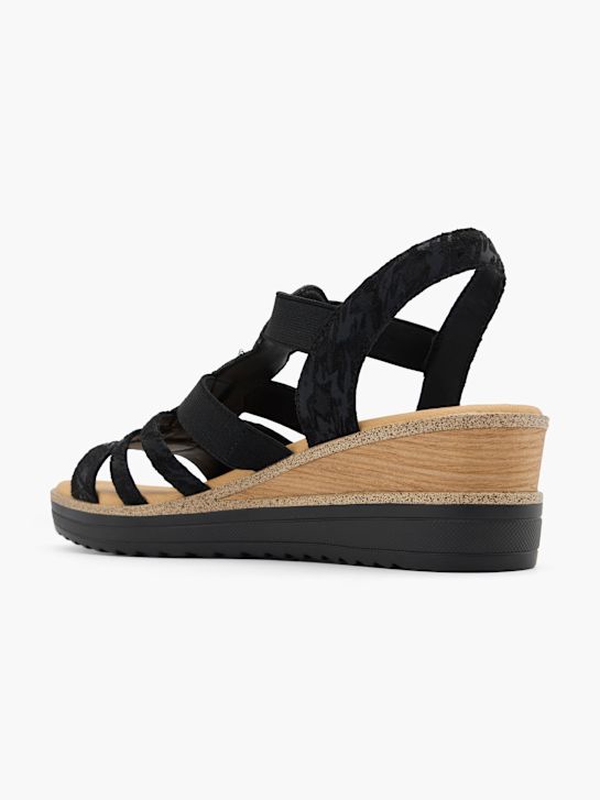 Easy Street Sandalo Nero 63470 3