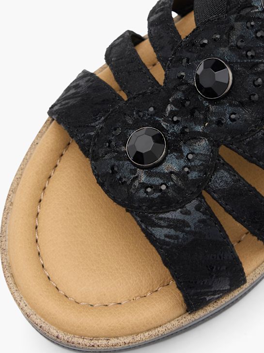 Easy Street Sandalo Nero 63470 5