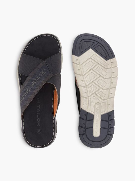 TOM TAILOR Pantolette Blau 82555 3