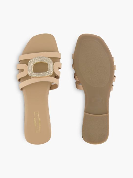 5th Avenue Claquettes Beige 82591 3