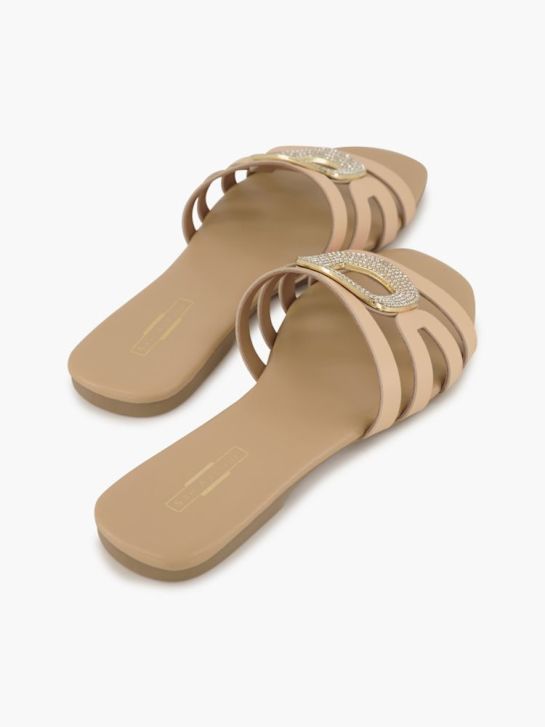 5th Avenue Claquettes Beige 82591 4
