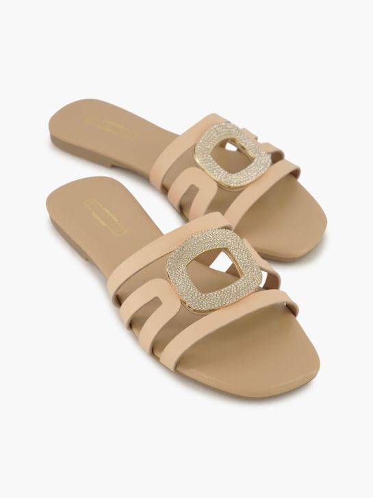 5th Avenue Claquettes Beige 82591 5