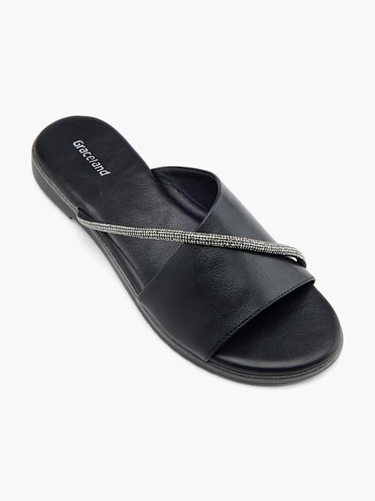 Graceland Chaussons Noir 69347 2