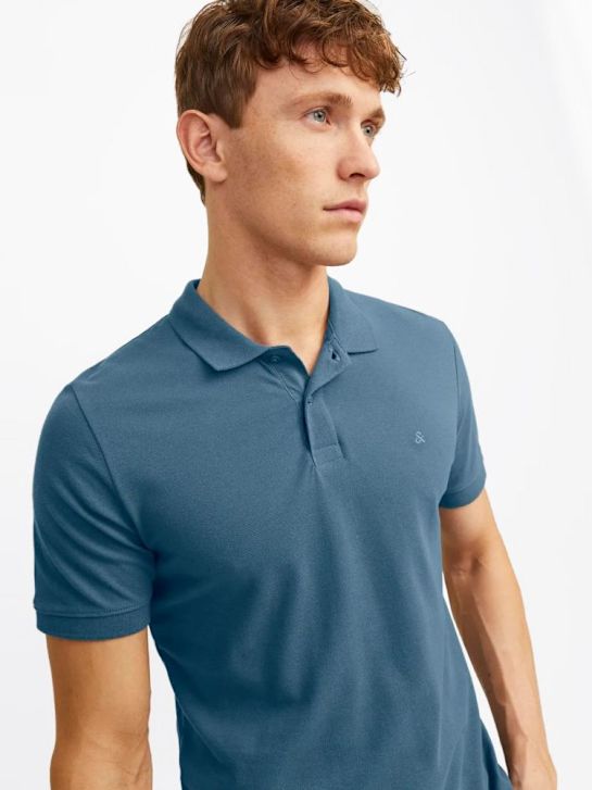 JACK & JONES Polo Blu 82601 4