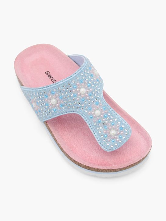 Graceland Chaussons Bleu 69803 2