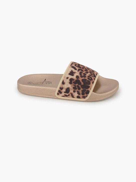 Blue Fin Claquettes Or 82651 6