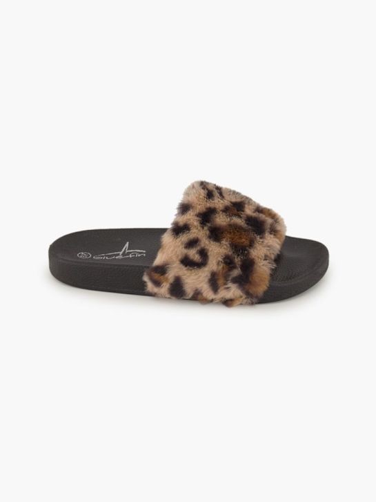 Blue Fin Claquettes Beige 82653 6