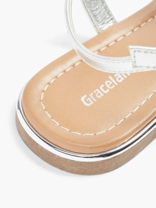 Graceland Sandale Argent 82667 4