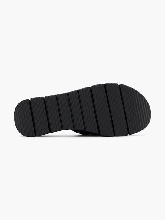 5th Avenue Claquettes Noir 74755 4