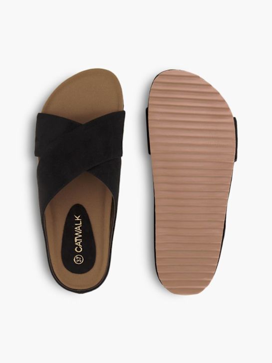 Catwalk Ciabatta bassa Nero 82704 3