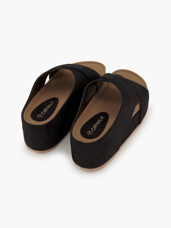 Catwalk Ciabatta bassa Nero 82704 4
