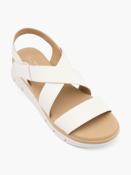 5th Avenue Sandale Weiss 76846 2