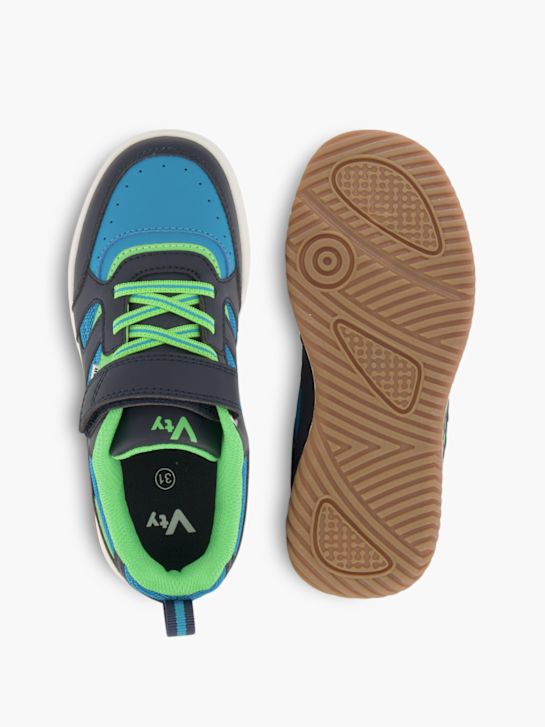 Vty Halbschuh Blau 99328 3