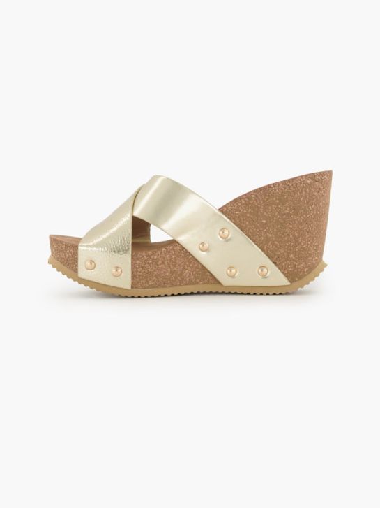 Catwalk Badeschuh & Slider Gold 82812 2