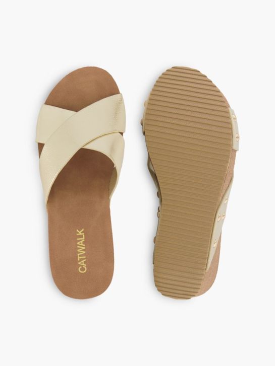 Catwalk Badeschuh & Slider Gold 82812 3