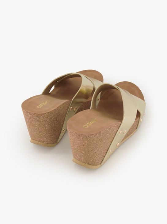 Catwalk Badeschuh & Slider Gold 82812 4