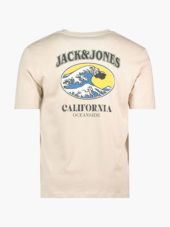 JACK & JONES T-Shirt Beige 81910 2
