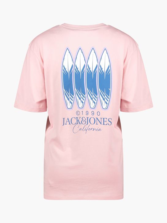 JACK & JONES T-Shirt Pink 81912 2