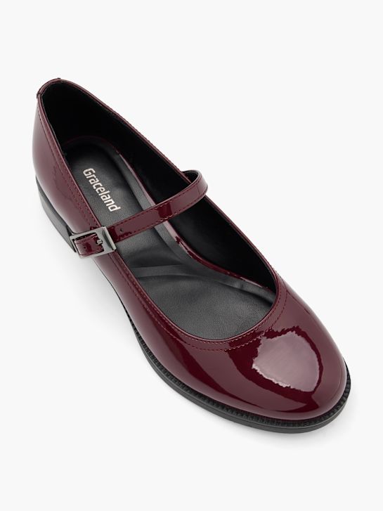Graceland Spangenpumps Rot 80766 2
