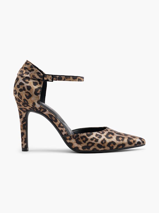 Catwalk Décolleté con fibbia Marrone 80765 1