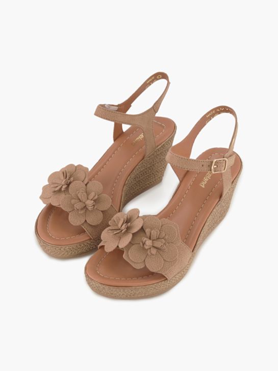 Graceland Sandale Beige 90722 5