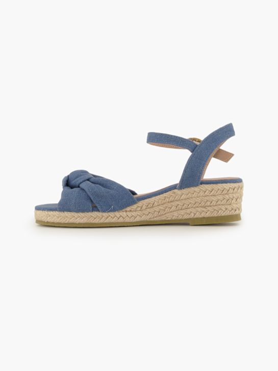 Claudia Ghizzani Sandale Blau 91636 2