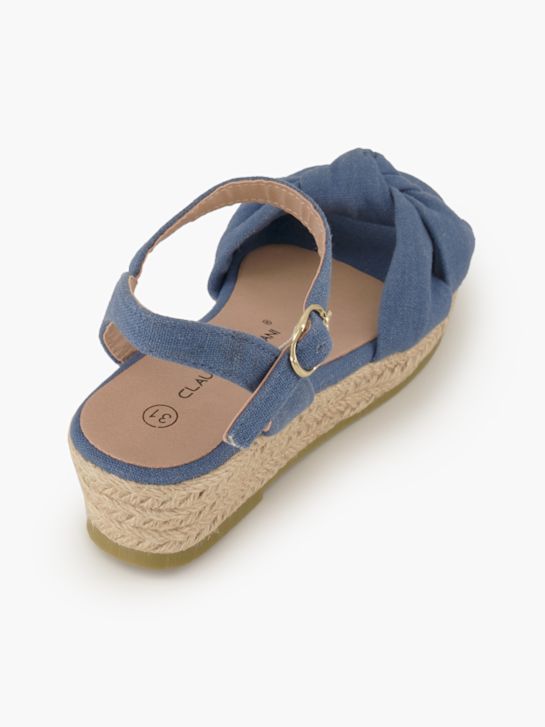 Claudia Ghizzani Sandale Blau 91636 4